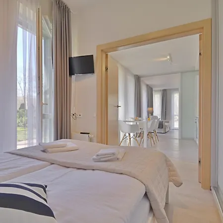 Sunset - Baltycka 10 - Plaza 550m - Duzy Taras! Apartman Swinoujscie